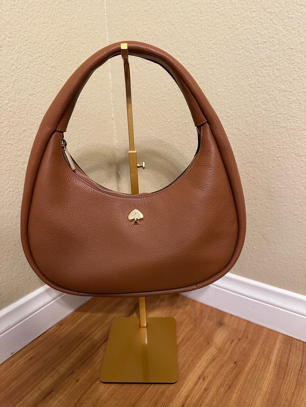 ♠️ Kate Spade Kayla Crescent Shoulder Bag Warm Gingerbread ♠️